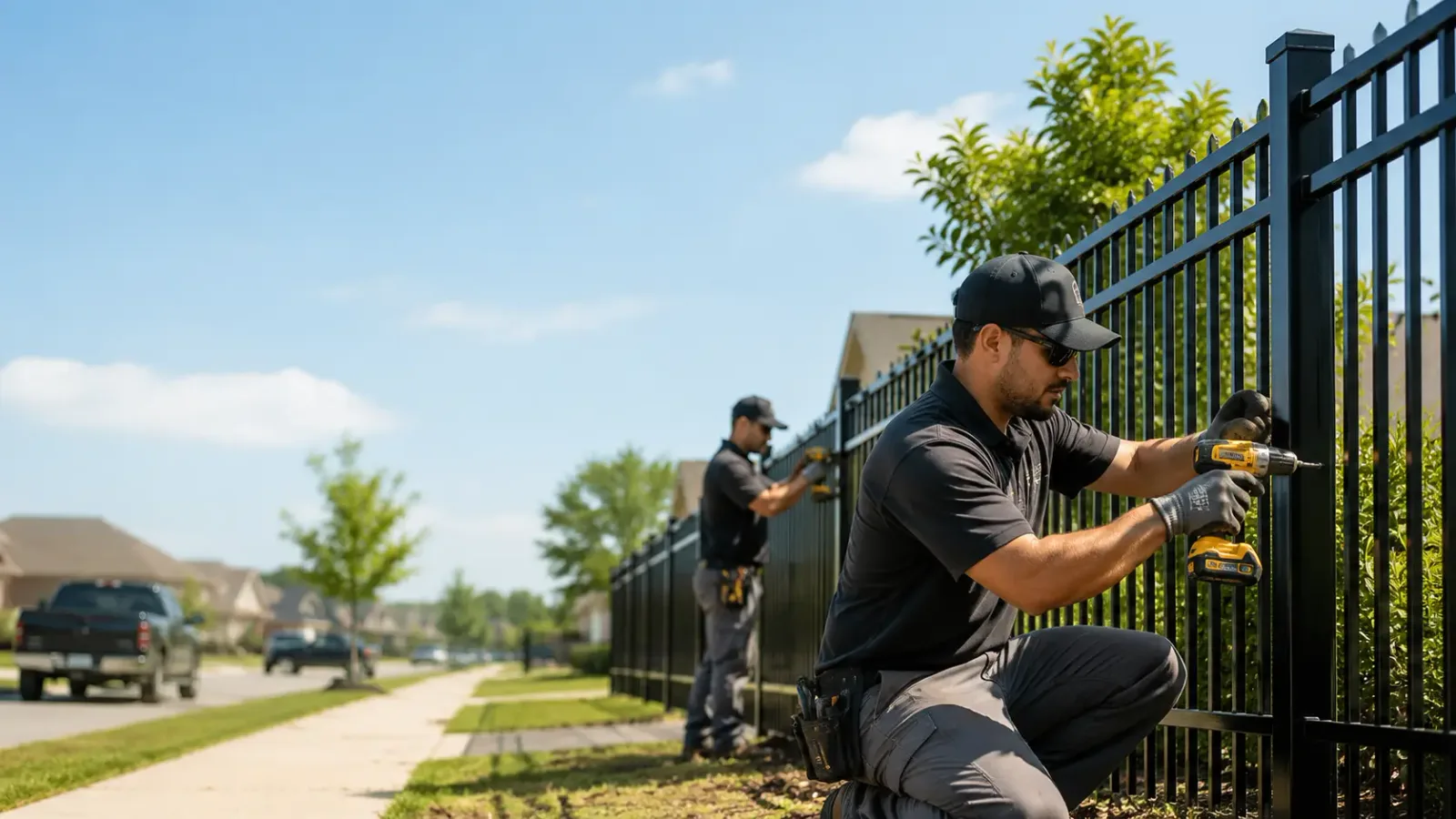 Metal Fence Installation in Gilchrist, TX